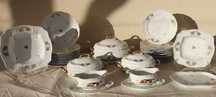 Rosenthal Sanssouci Cudownie zdobiony !!! Zestaw obiadowy dla 12 osób