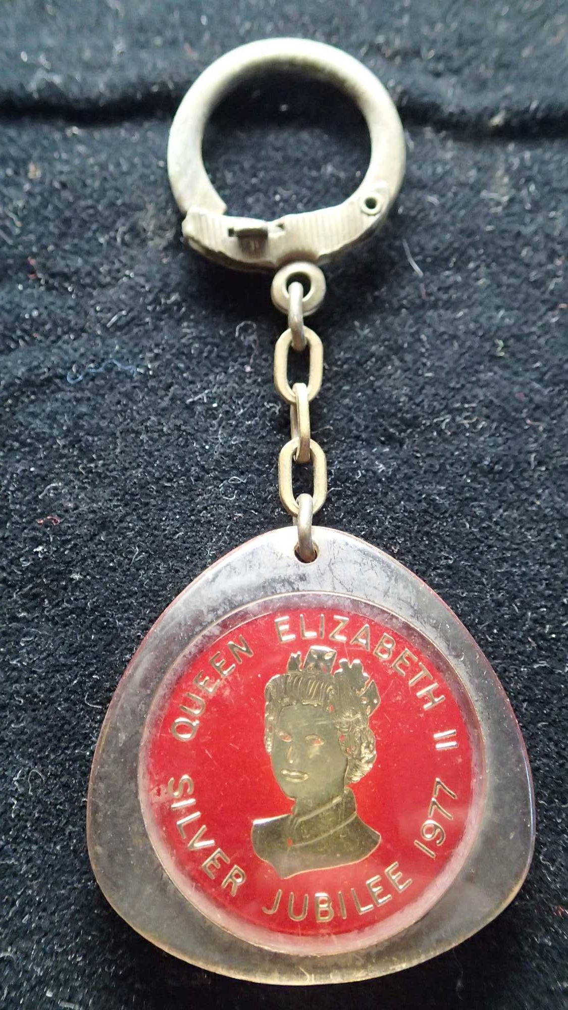 Porta chaves do Jubileu de prata da Rainha Elizabeth II, 1977