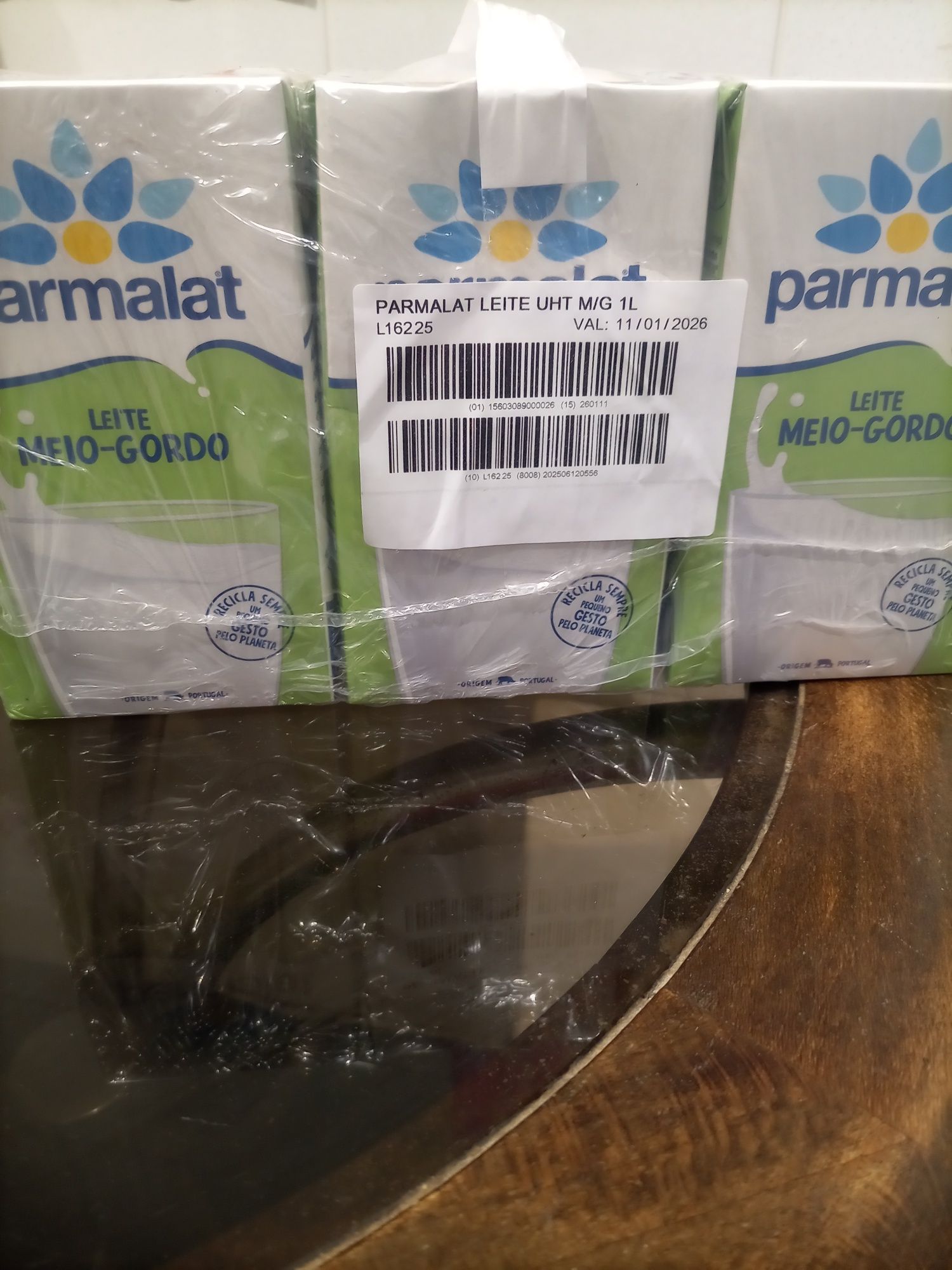 Leite dentro da validade
