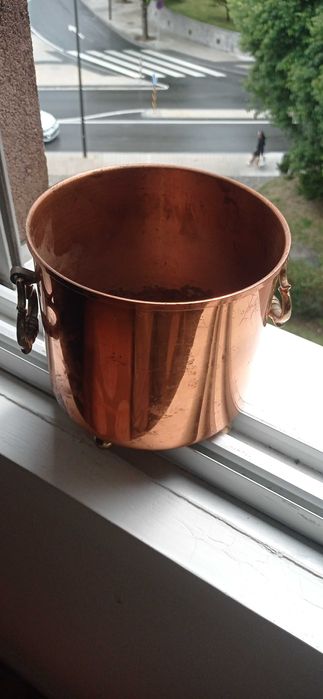 pote em cobre 100%. para diversos  da marca copral made in Port