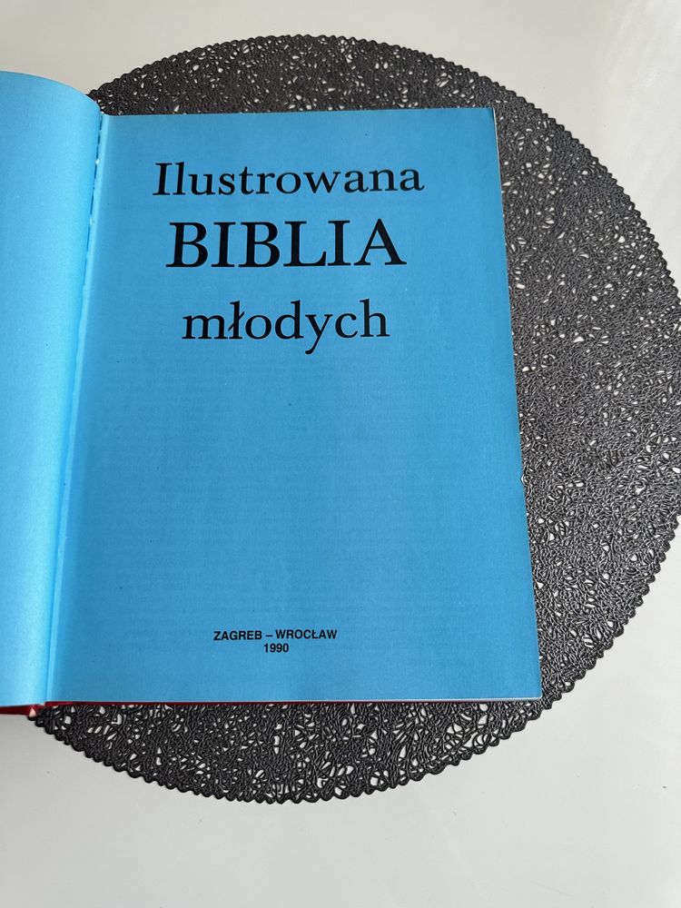 Ilustrowana biblia młodych twarda okładka