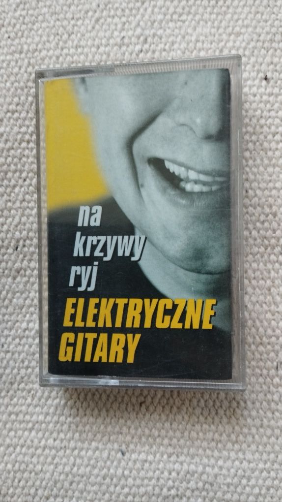 Kaseta magnetofonowa elektryczne gitary