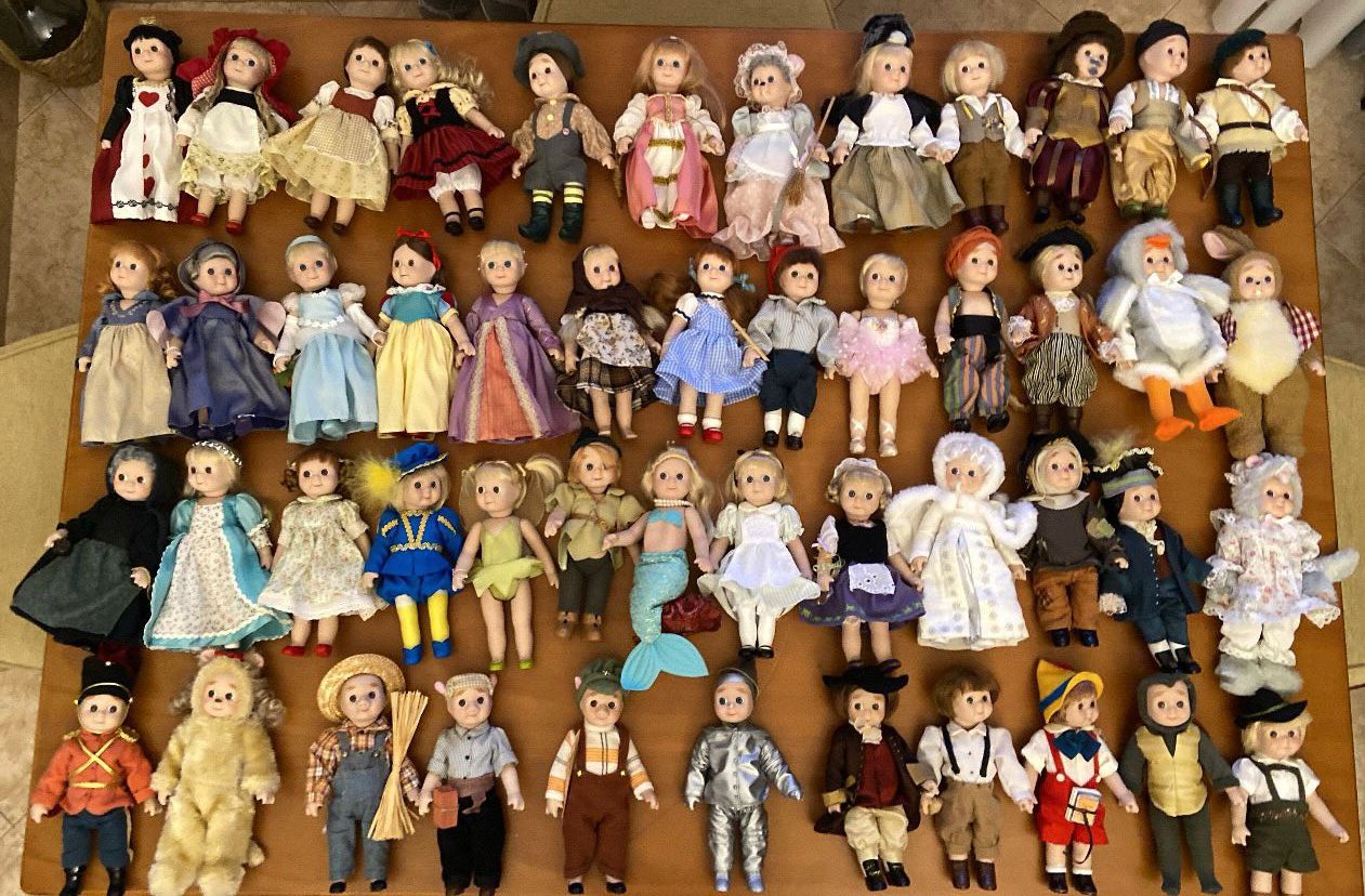 Bonecas de conto Disney de porcelana