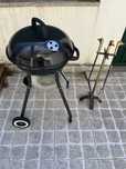 Grelhador e utensilios churrasco