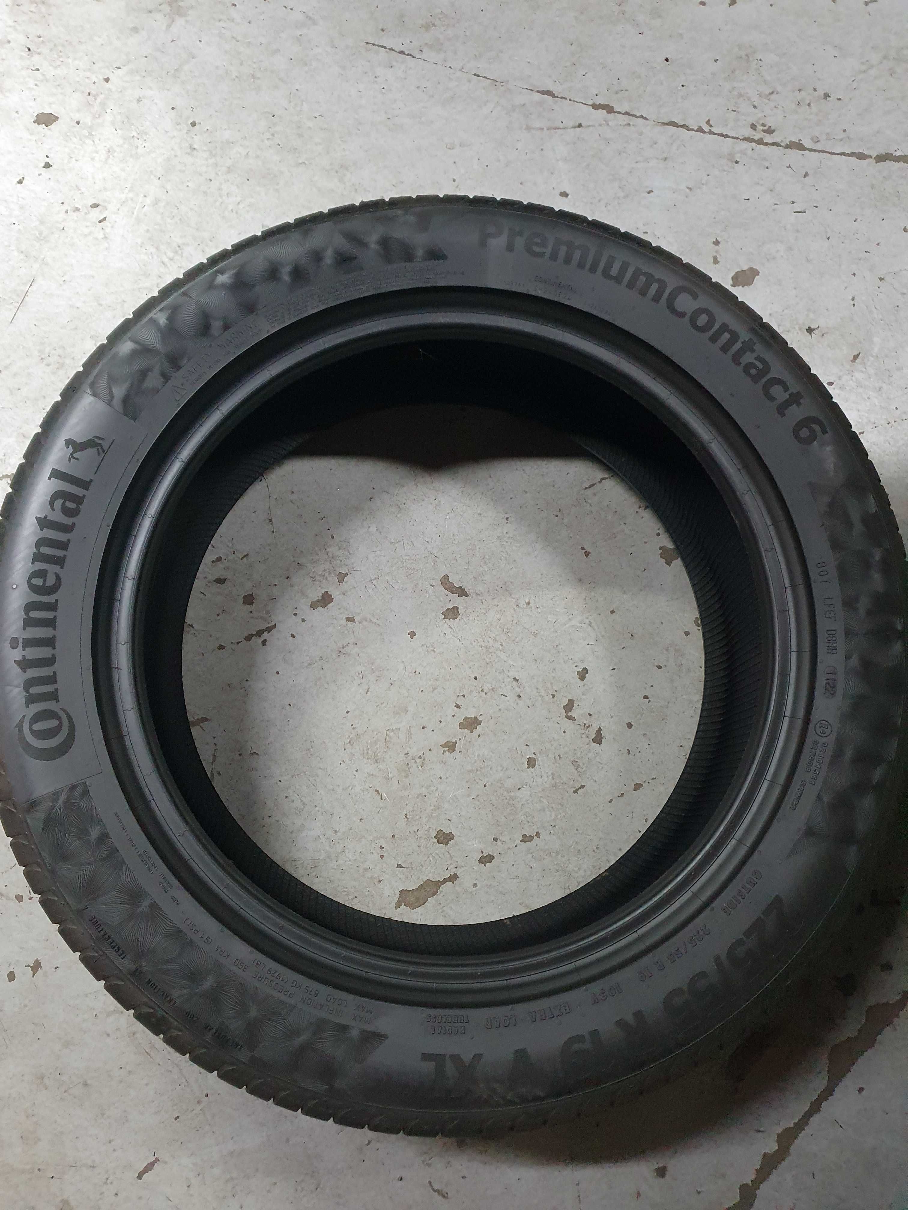 Pneus continental PREMIUM CONTACT 6 quase novos
