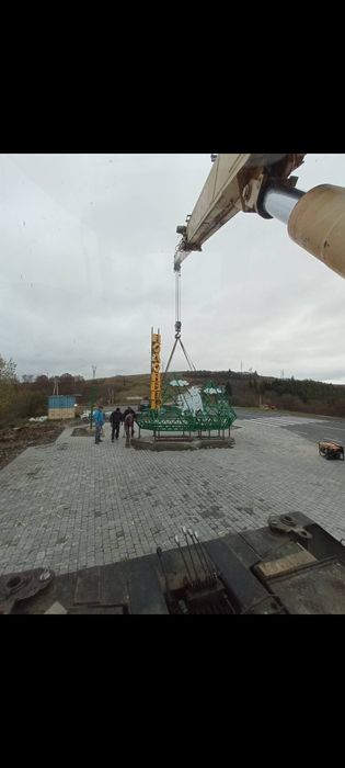 Послуги Автокрана 10тон 15.5метрів
