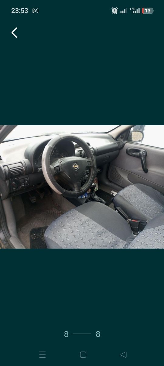Opel Corsa 1.5 gasolho so peças
