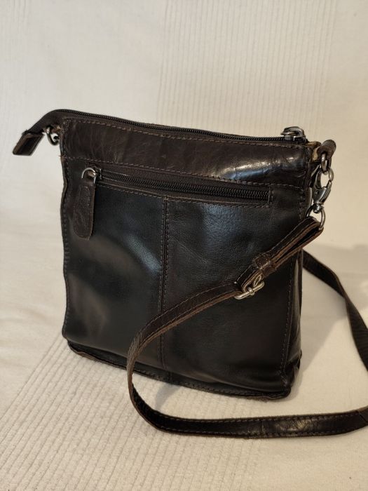 Skórzana torebka listonoszka męska House Of Janic Carlo