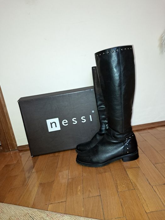 Чоботи шкіряні Nessi  39 розмір