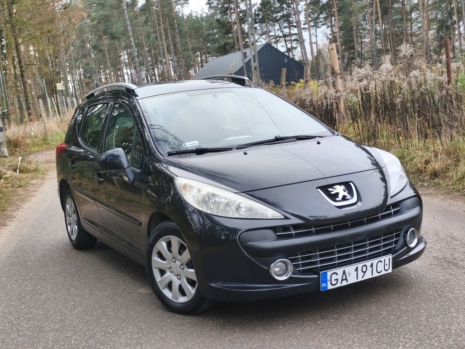 Peugeot 207 SW/ ISOFIX / Benzyna / Panorama