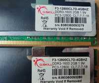 Memórias DDR3 2x2GB