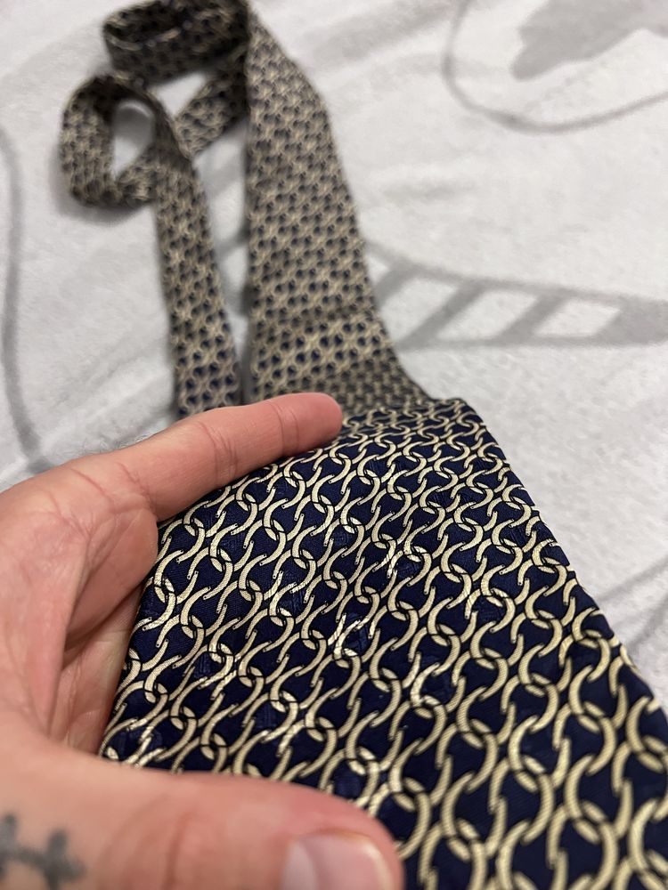 Polo Ralph Lauren krawat vintage tie silk jedwab