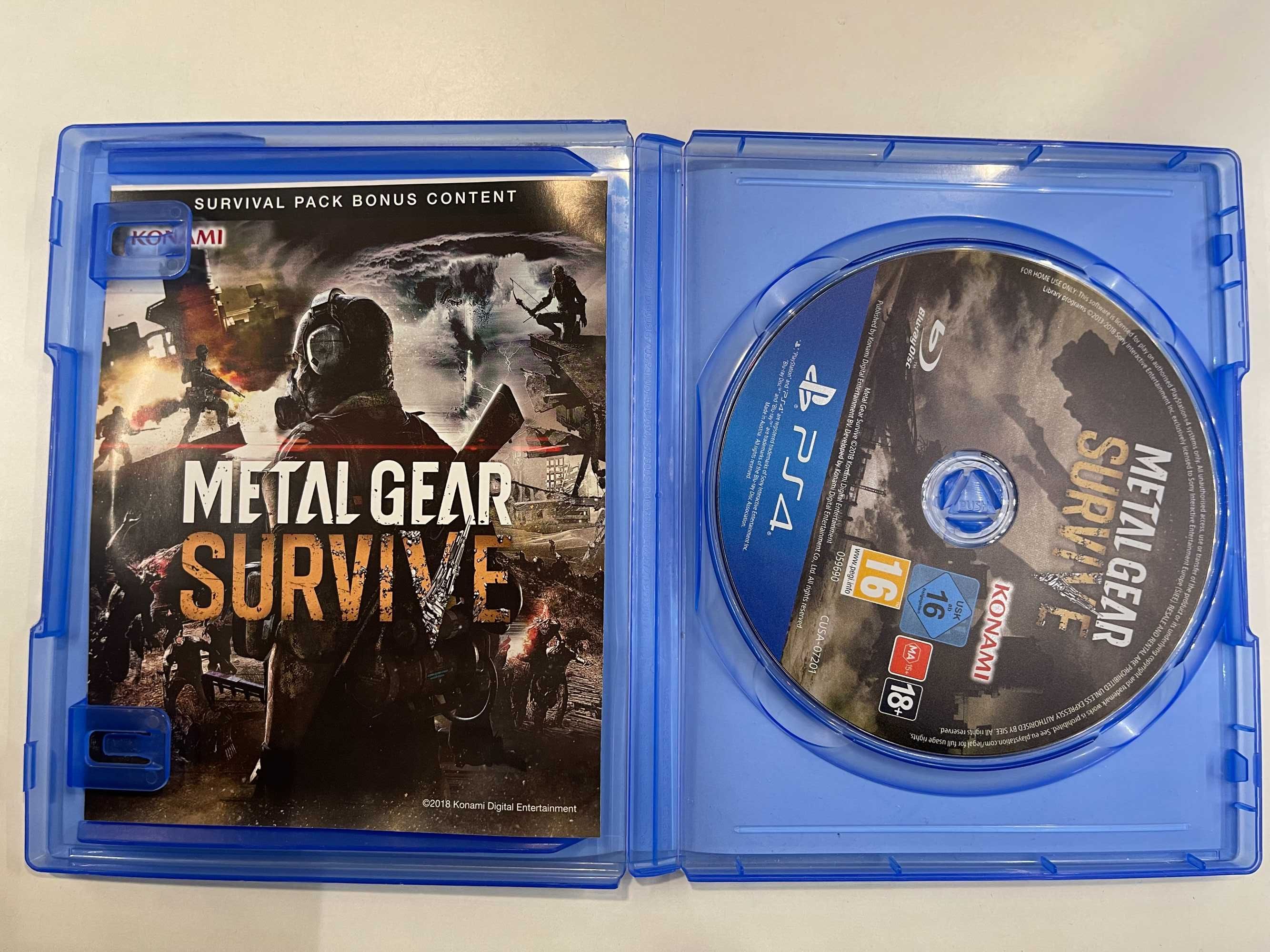 Metal Gear Survive PS4