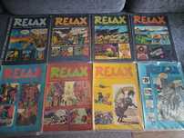 Relaxy - 8 numerów , Relax , stan kolekcjonerski , można na sztuki