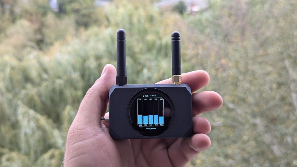 Детектор дронів Аналізатор частот Teneta Pro (Оновлена версія)