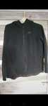 Czarna rozpinana bluza nike z kapturem