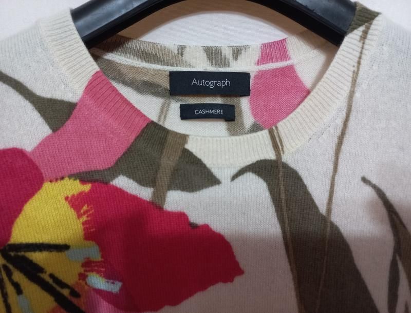 100% кашемир свитер джемпер Autograph премиум бренд кашемировый