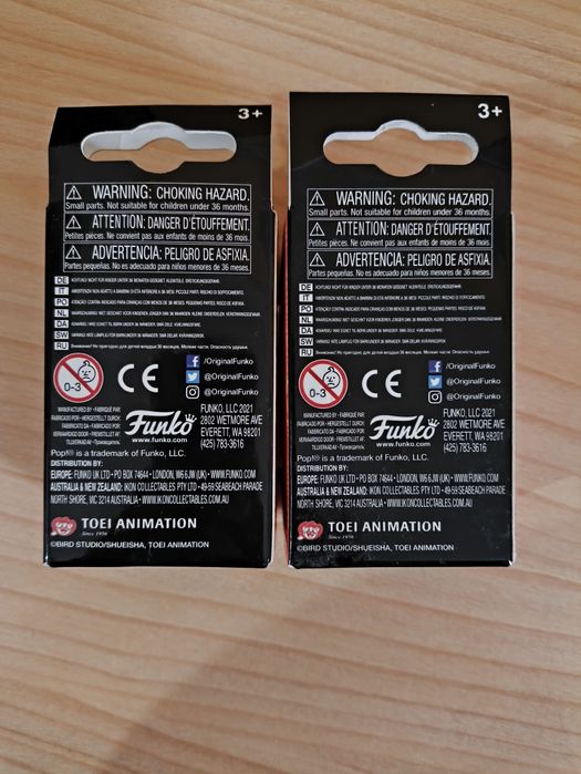 Funko Porta Chaves Do Goku E Vegeta