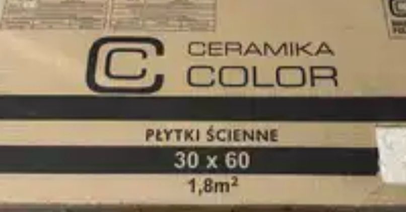 Płytki ceramiczne ceramika color 2,34m2+ połówki