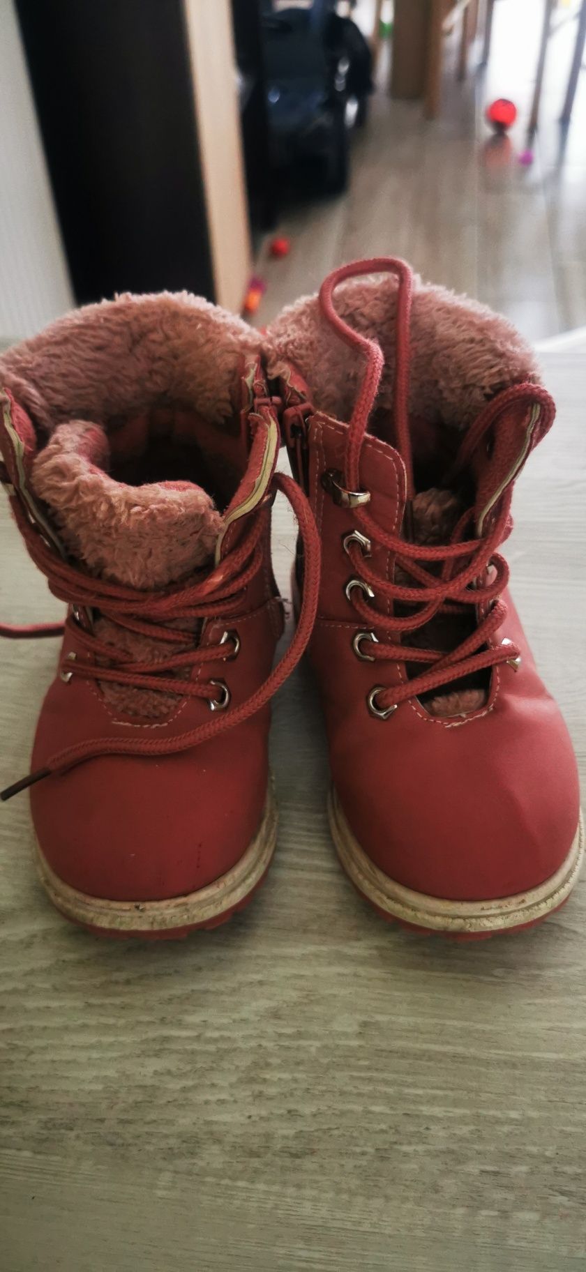 Buty zimowe dziewczęce