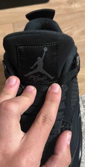 Nike Air Jordan 4 Retro Black Eu 42