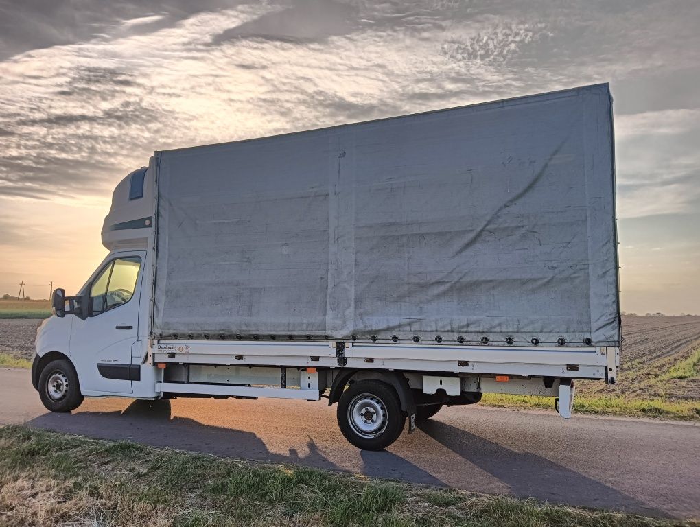 Renault Master Skrzynia alum, 10 pal ,plandeka i kurnik 2017 r