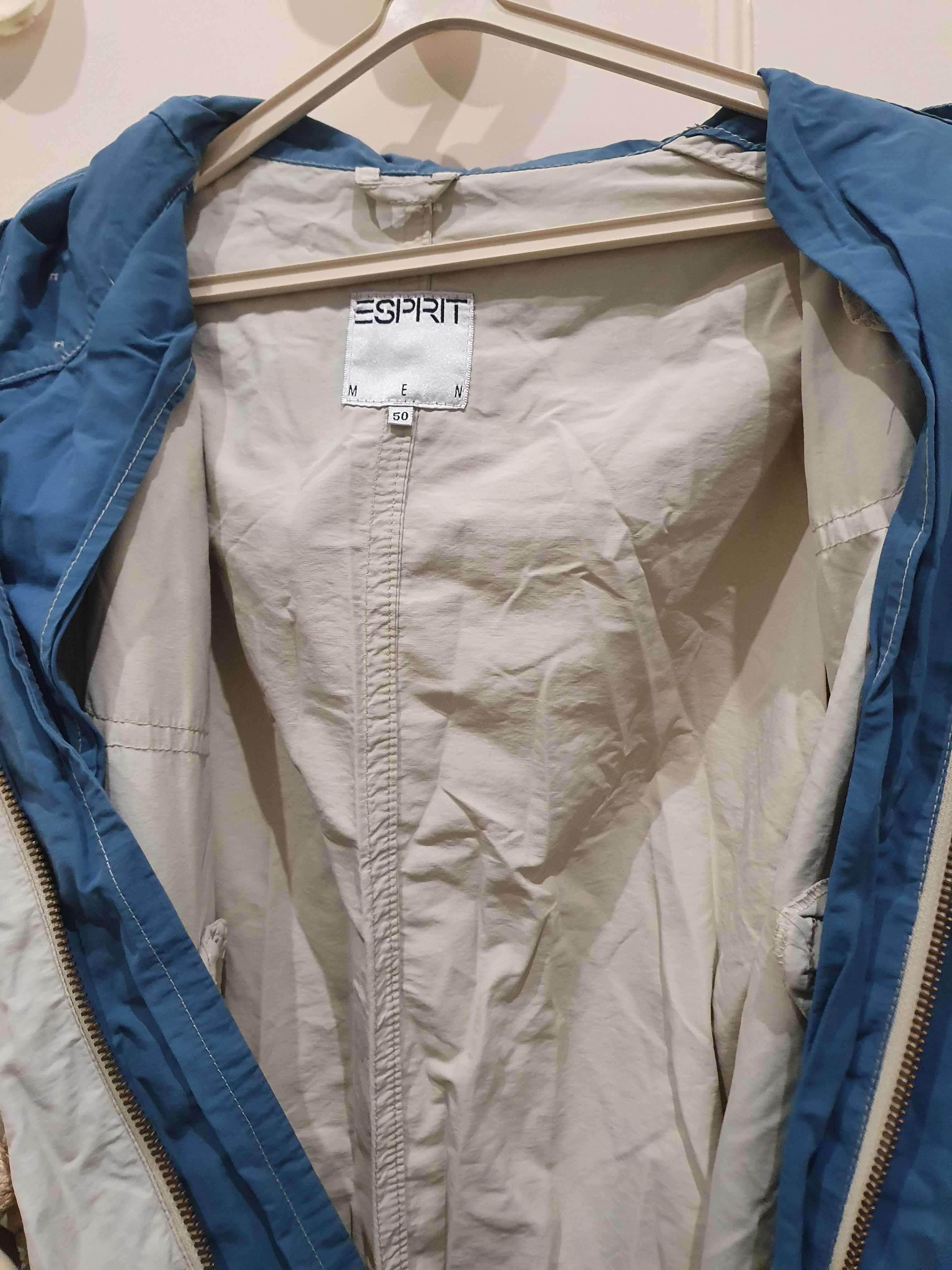 Casaco ESPRIT impermeável (parka) vintage muito bom estado-tamanho 50