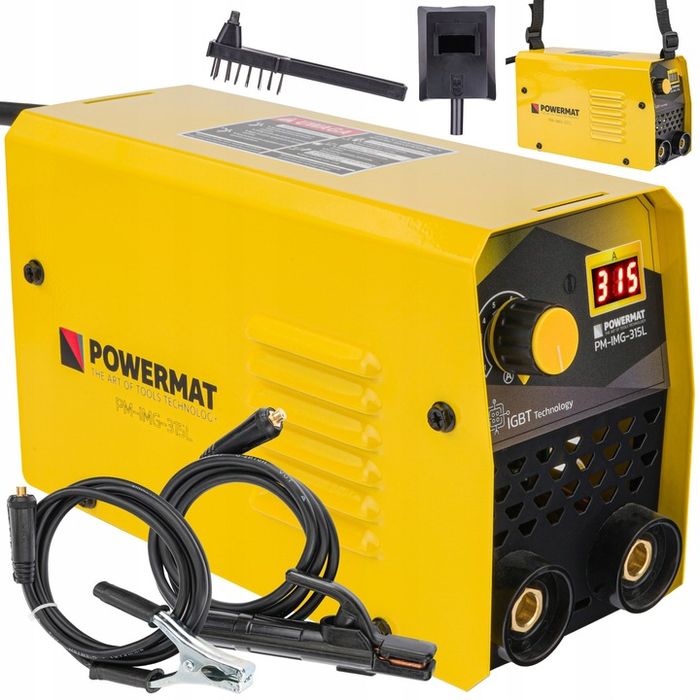 Spawarka Inwertorowa Inwerterowa Lcd Mma 315a Igbt Hot Start Anti Stic