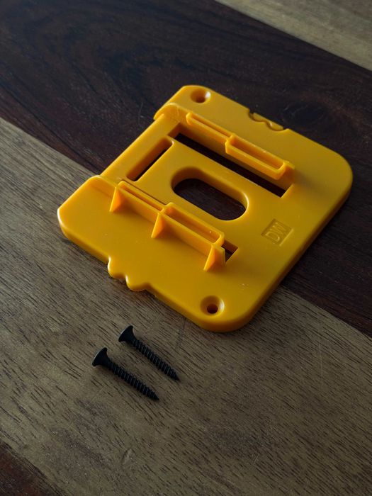 Organizer Wieszak Uchwyt na Baterię od DEWALT 18-20V 5szt. + Śruby