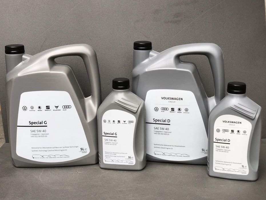 Масло синтетика/Vw 0w30 5л -1739/vw 5w40 D 5л -1799/vw 5w40 G 5л -1545