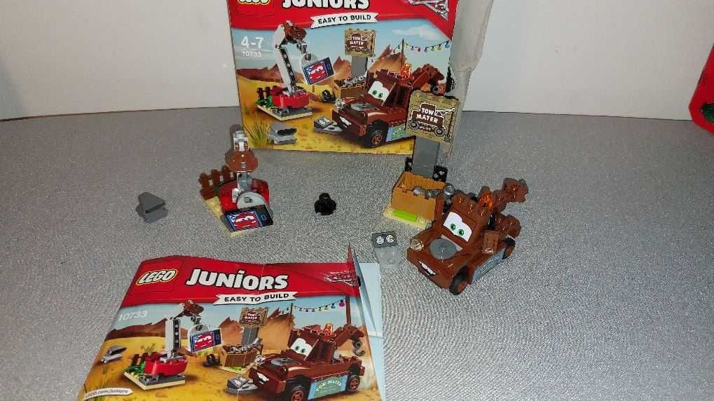 LEGO 10733 Juniors - Auta 3 Cars - Składowisko u Złomka