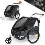 Przyczepka do rowera, dla dzieci KESSER Sport-RX 2 w 1, wózek jogger