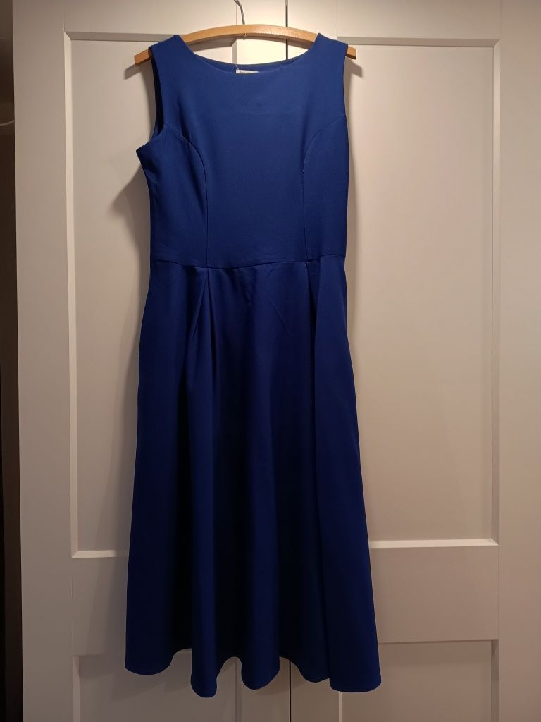 Sukienka kobaltowa L