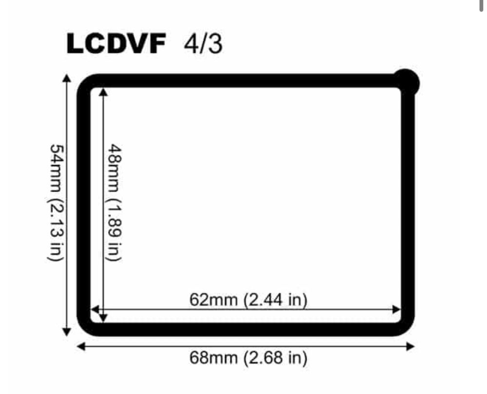 viewfinder LCDVF 4/3