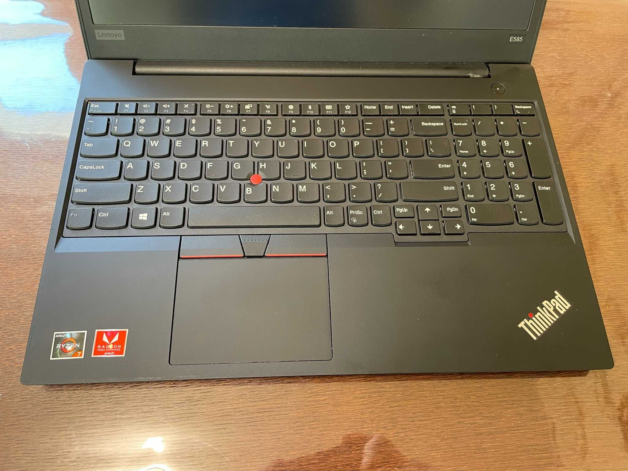 Ультрабук 15" FHD Lenovo Thinkpad E585 (Ryzen 7 2700U/8/SSD256/Vega10)