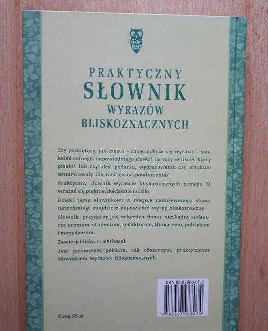 Praktyczny słownik wyrazów bliskoznacznych