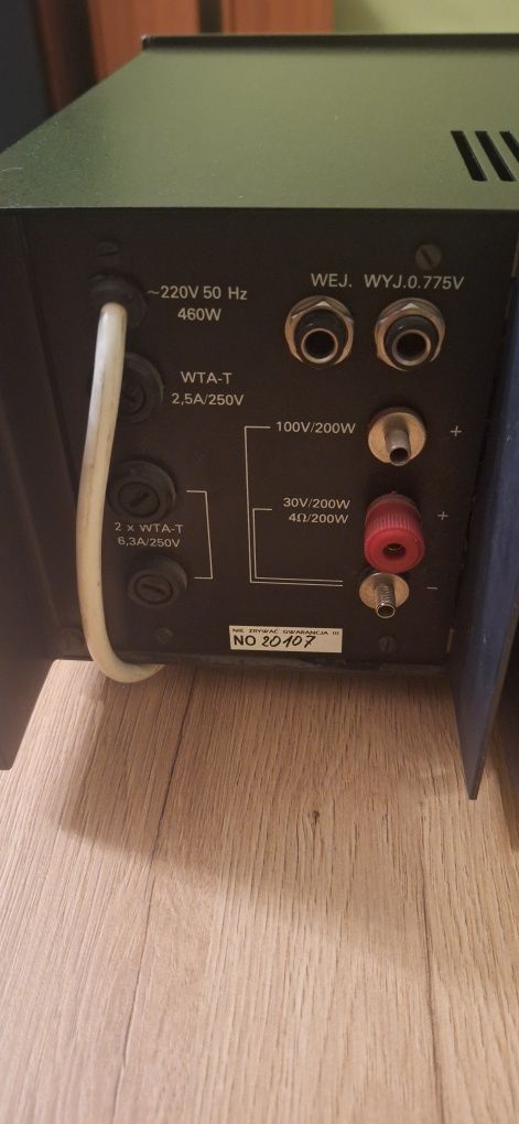 Wzmacniacz mocy 200W mono Elektronika model W-200