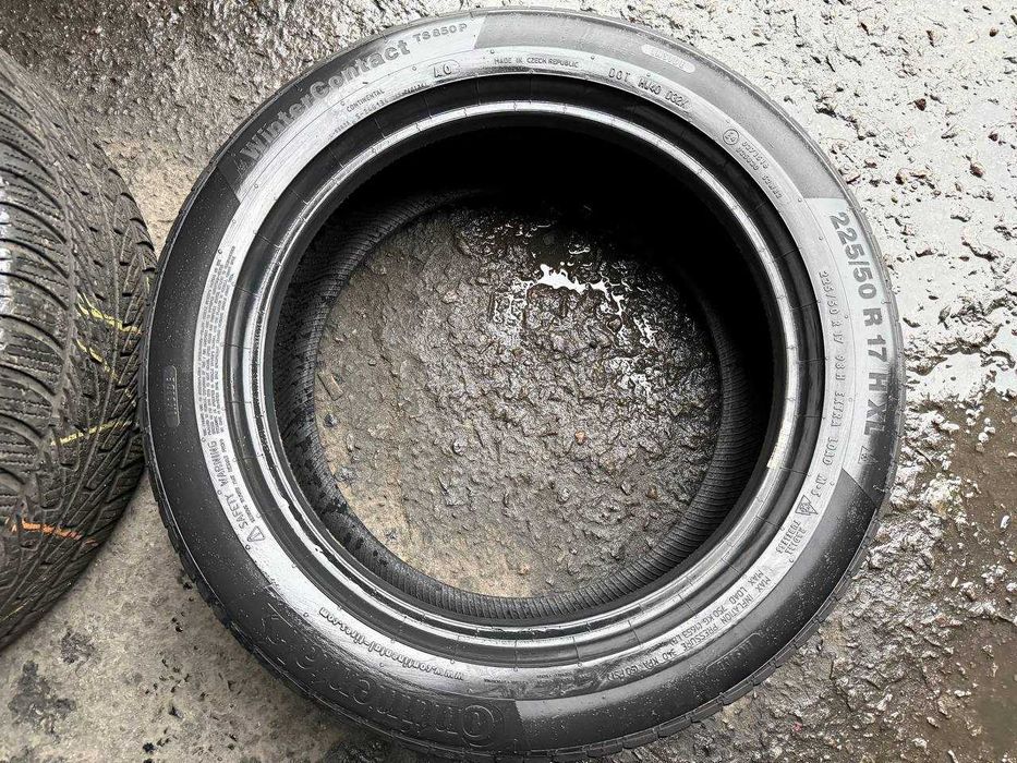 Шини зима 225/50/R17 Continental WinterContact ts 850P 2022рік