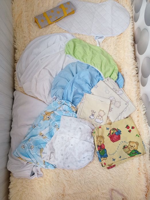 Простинь на резинці постільна білизна підковдра наматрасник