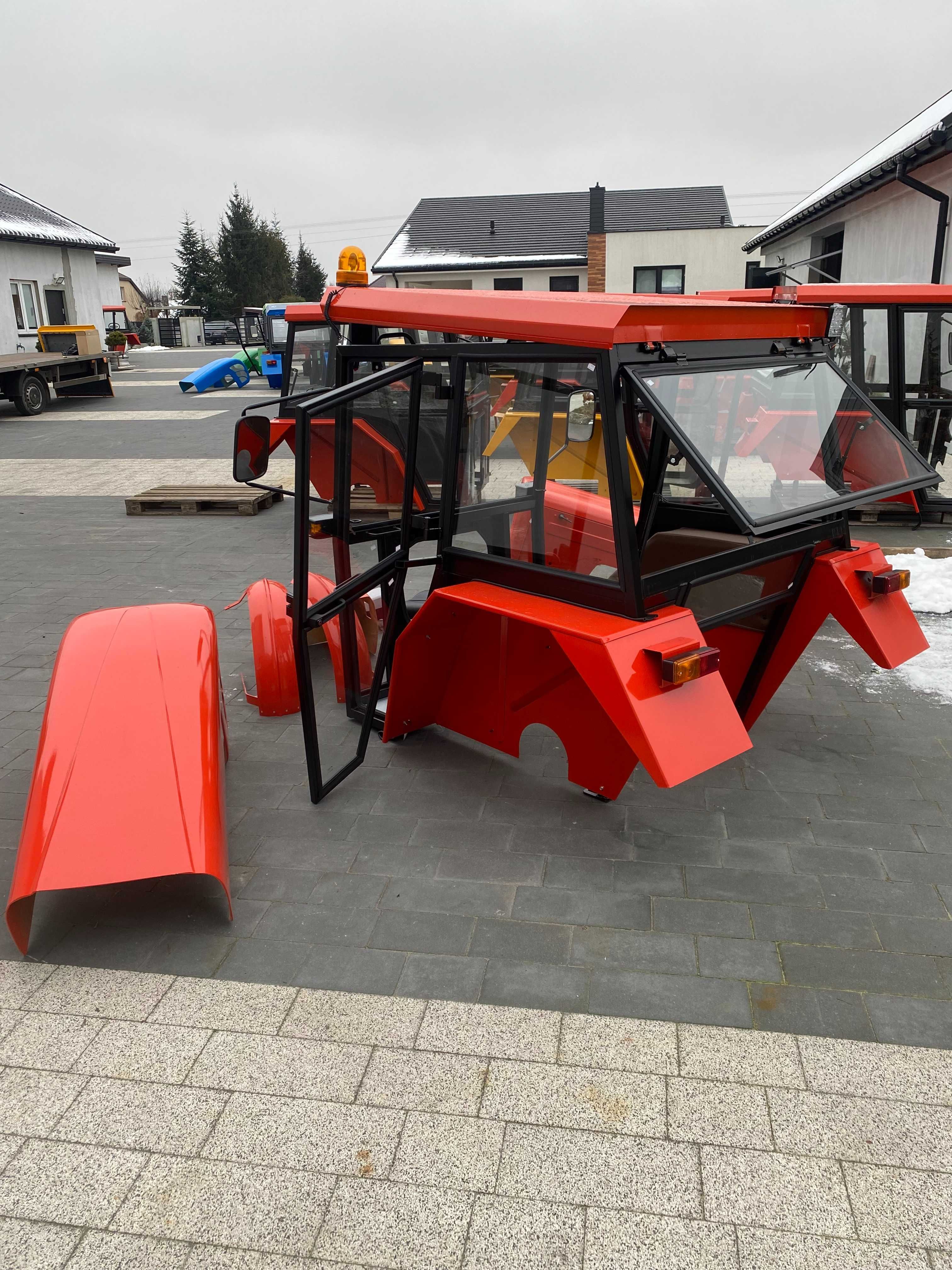 Kabina ciągnika c330m c360 mf 235 i 255 MTZ T25 transport raty