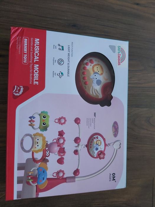 Muzyczna karuzela z projektorem