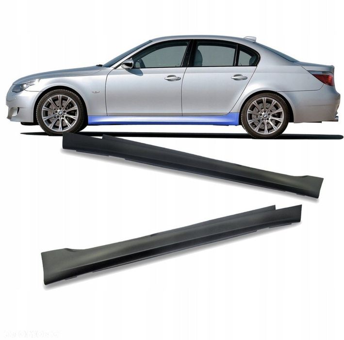 BMW E60 E61 Boczne Dokładki Progów Progi Boczne M-pakiet Podproża