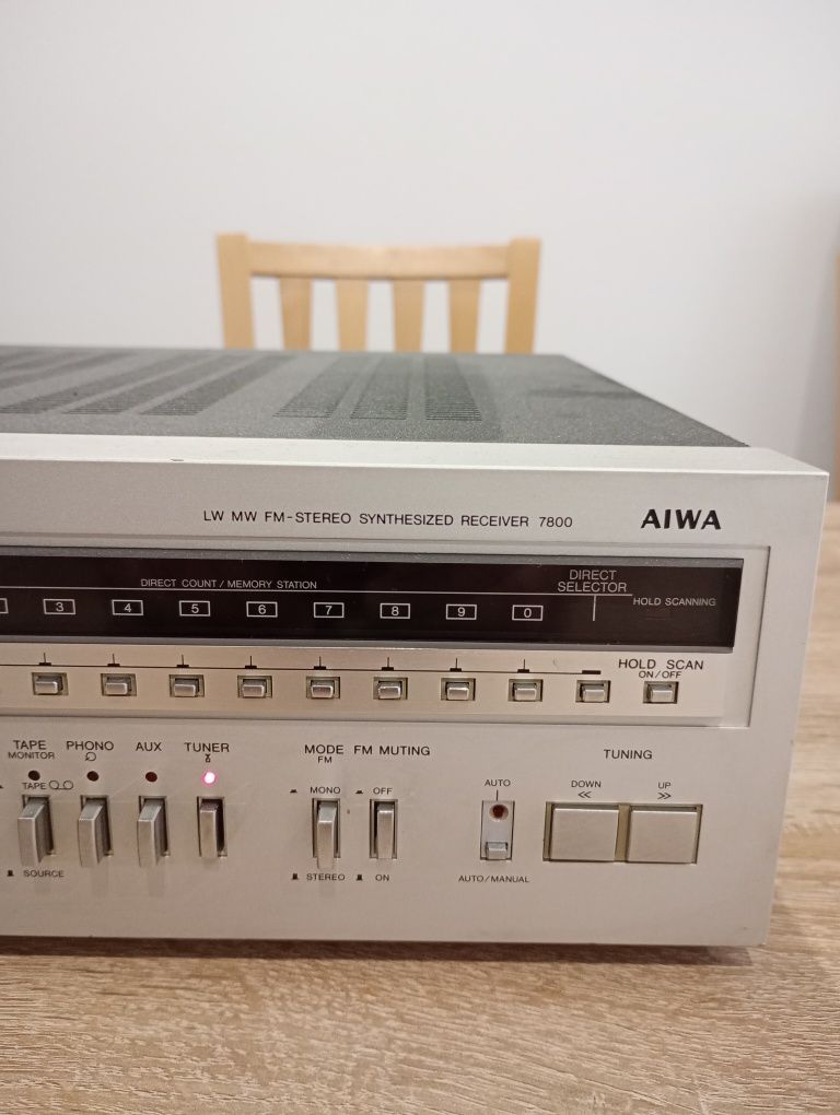 Amplituner AIWA AX-7800E Japan wzmacniacz, radio FM