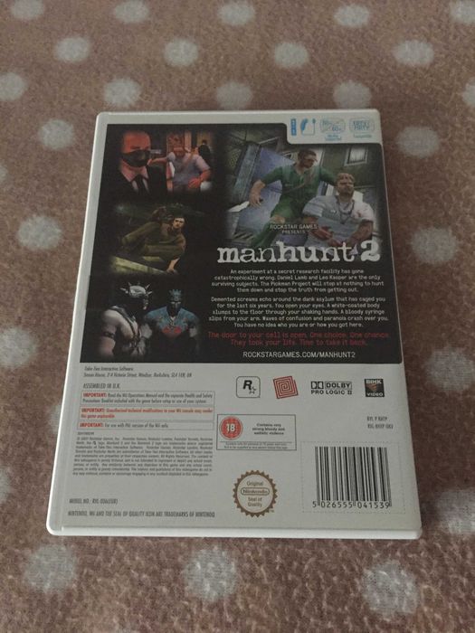 Manhunt 2 Nintendo Wii