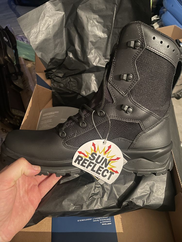 Buty Taktyczne Haix Combat GTX Gore-Tex Czarne