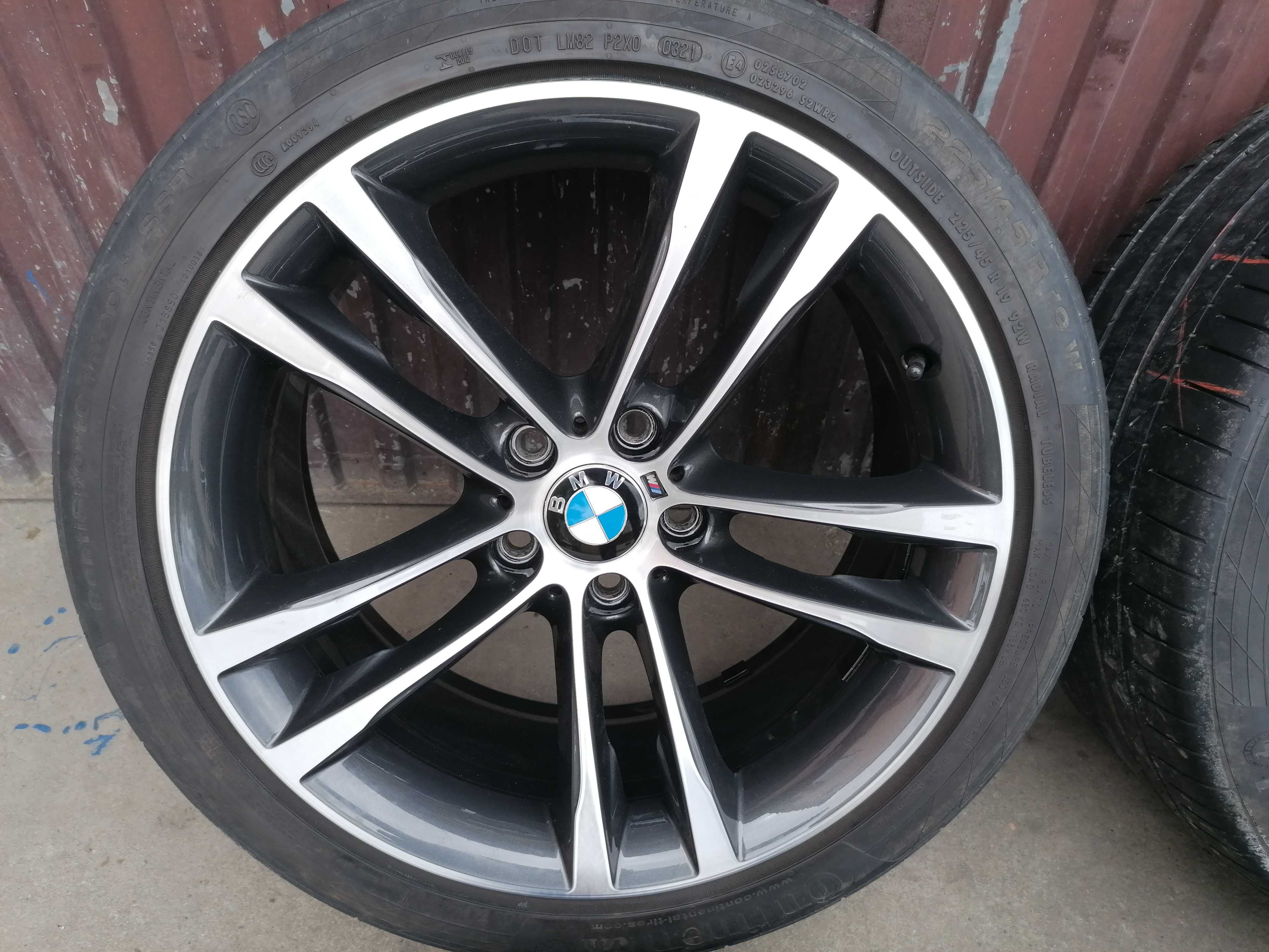 Koła 19" bmw 3 gt f36 m-pakiet wz 598 lato Continental