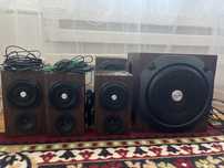 Акустична система Trust Vigor 5.1 Surround Speaker System for pc Brown