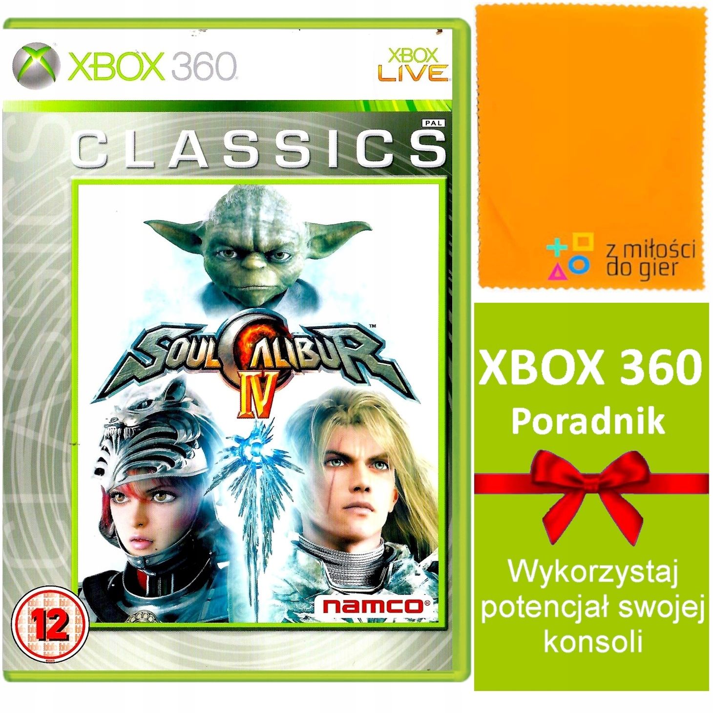 Xbox 360 Soulcalibur Iv szybka wysyłka