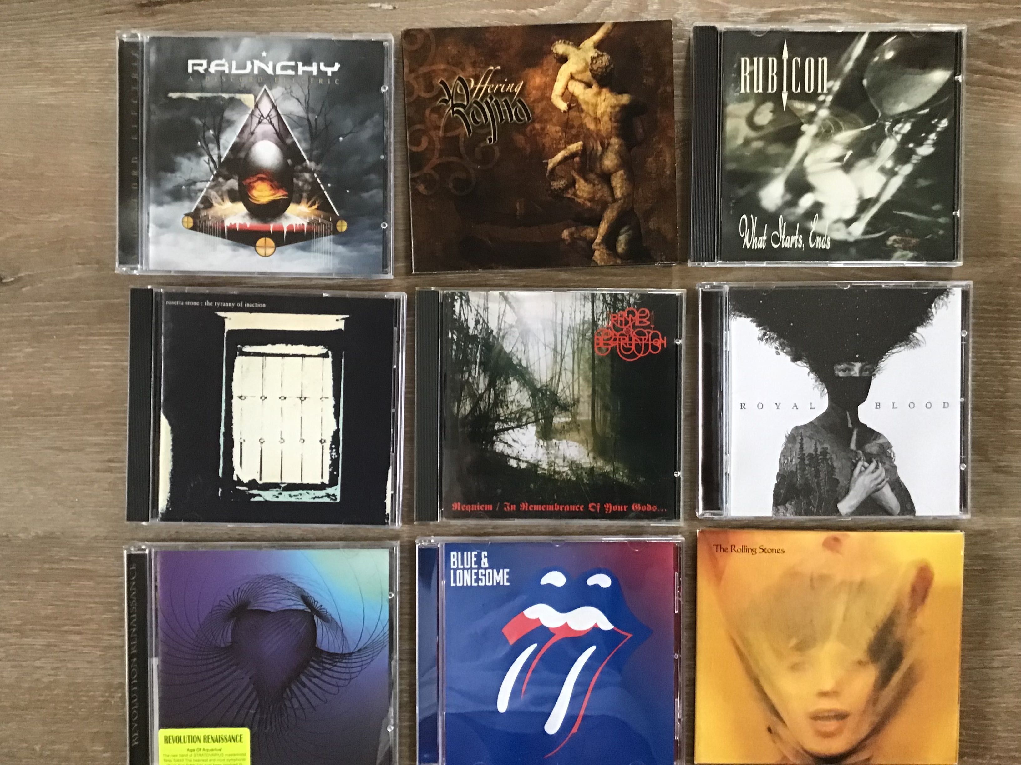 CDs metal , rock letra R + S Actualizada