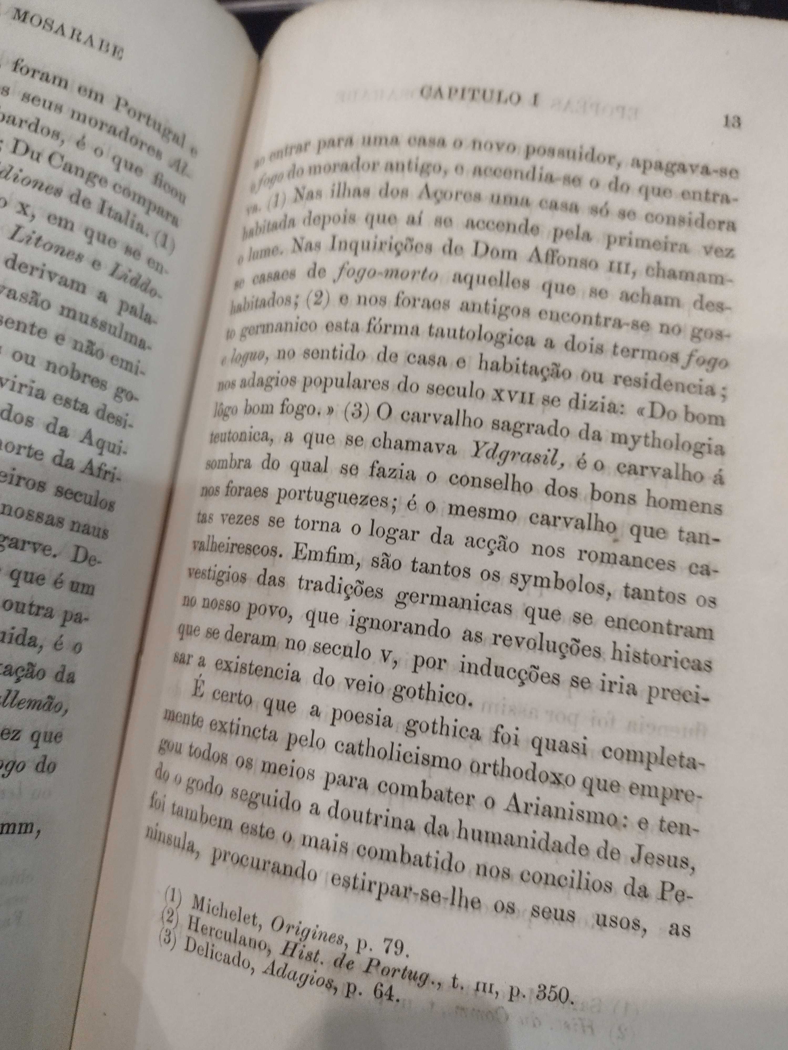 Epopêas da Raça Mosárabe -Theophilo Braga 1871